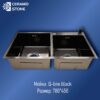 Мойка вырезная Q-Line Black 780*430*225