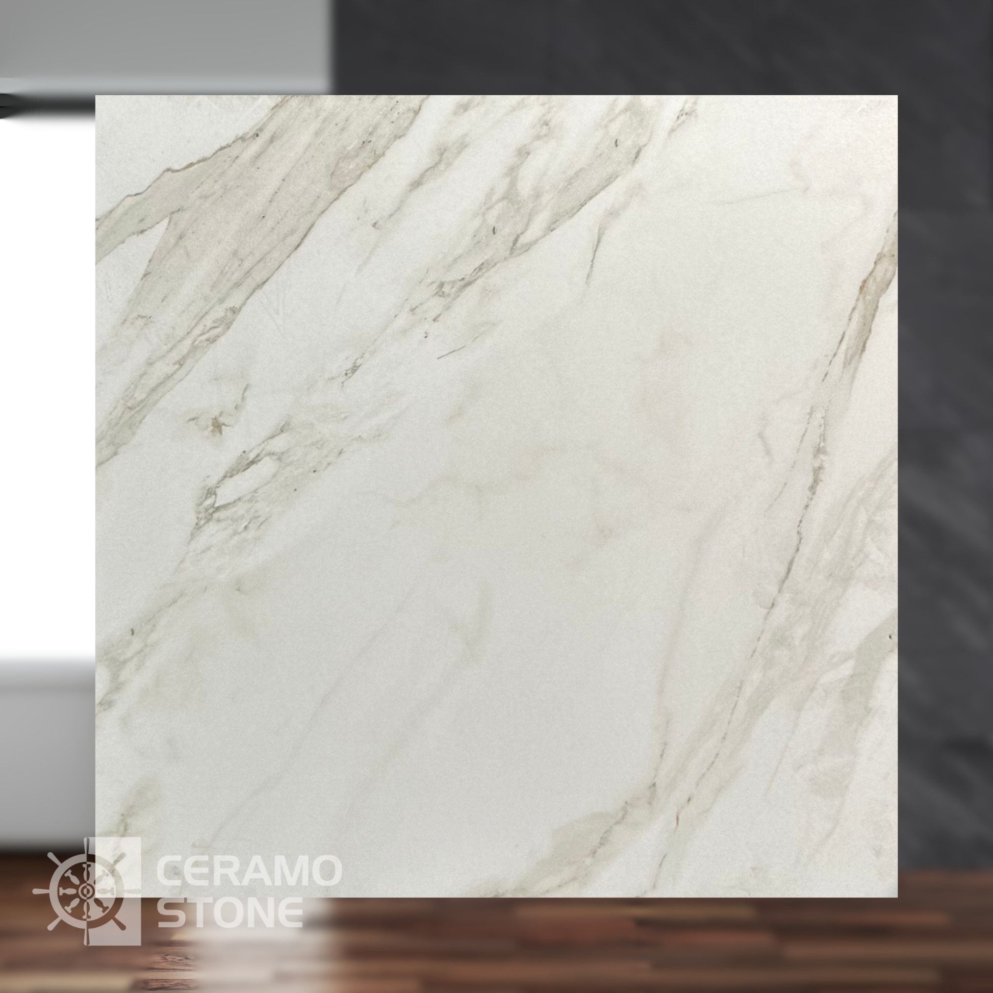 Керамогранит 600*600 Nature base White (A А6/NR3))